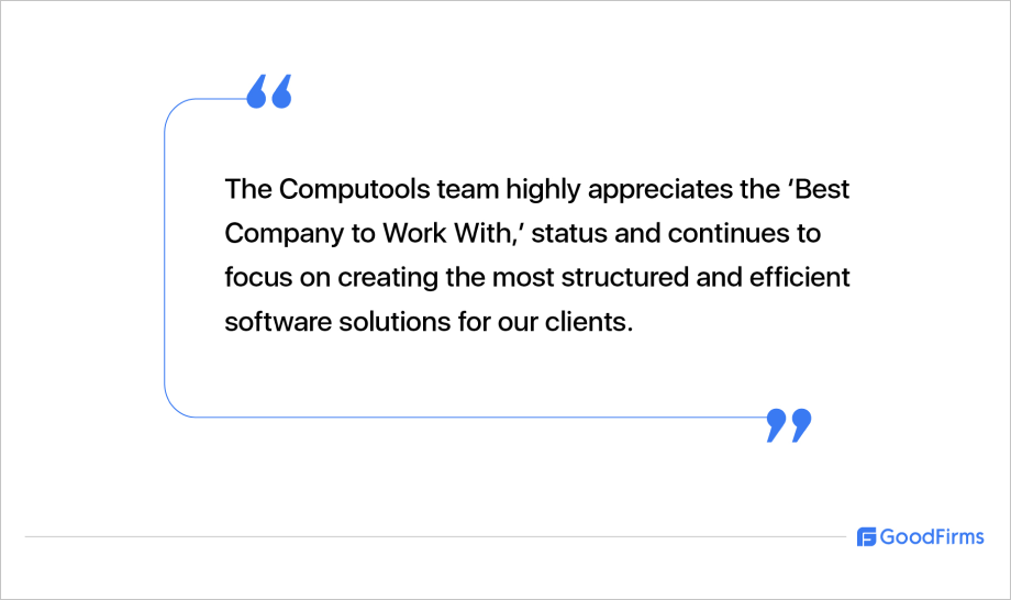 Відгук від Goodfirms